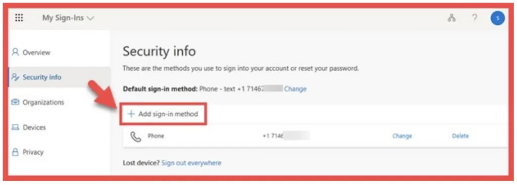Add sign-in method